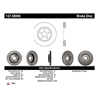 Disco Freno C-TEK 121.58006 2