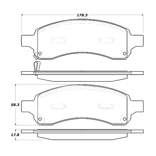 Pastillas Freno PQPRO 500.11690