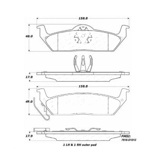 Pastillas Freno PQPRO 500.10120