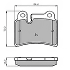 Pastillas Freno COMLINE CBP01728 1
