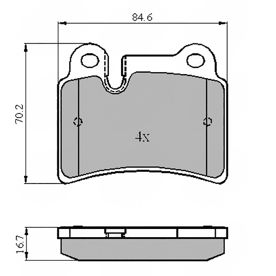 Pastillas Freno COMLINE CBP01728