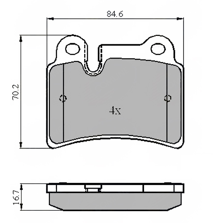 Pastillas Freno COMLINE CBP01728 2