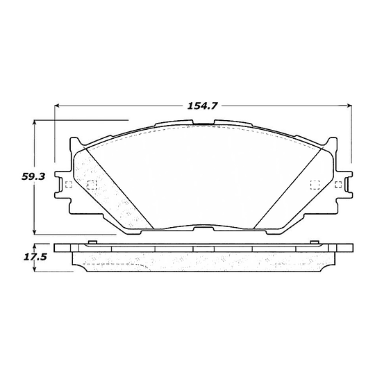 Pastillas Freno PQPRO 500.11780