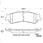 Pastillas Freno POWERSTOP 17-792 2