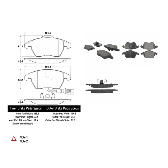 Pastillas Freno POSIQUIET 104.11071
