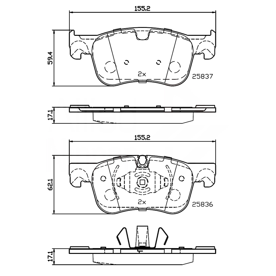 Pastillas Freno COMLINE CBP02246 1