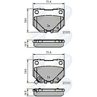 Pastillas Freno COMLINE CBP31739 4