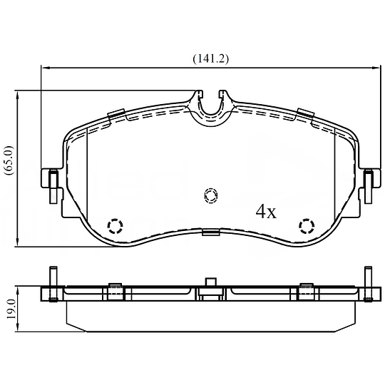Pastillas Freno COMLINE CBP02387