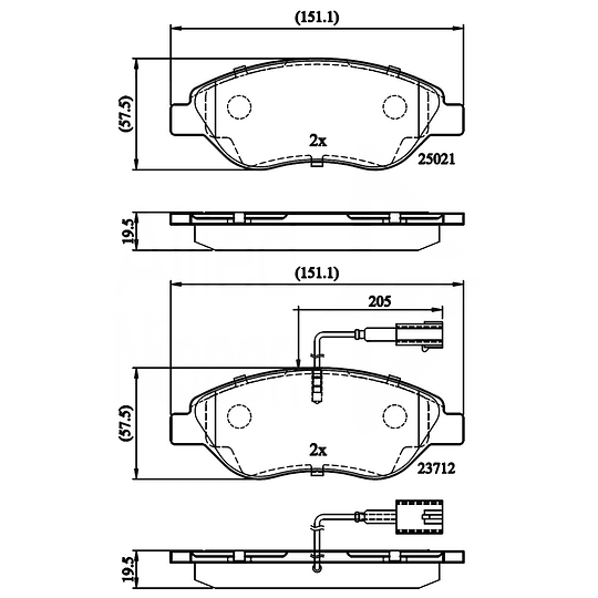 Pastillas Freno COMLINE CBP12213