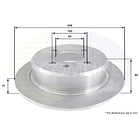 Disco Freno COMLINE ADC1715 4