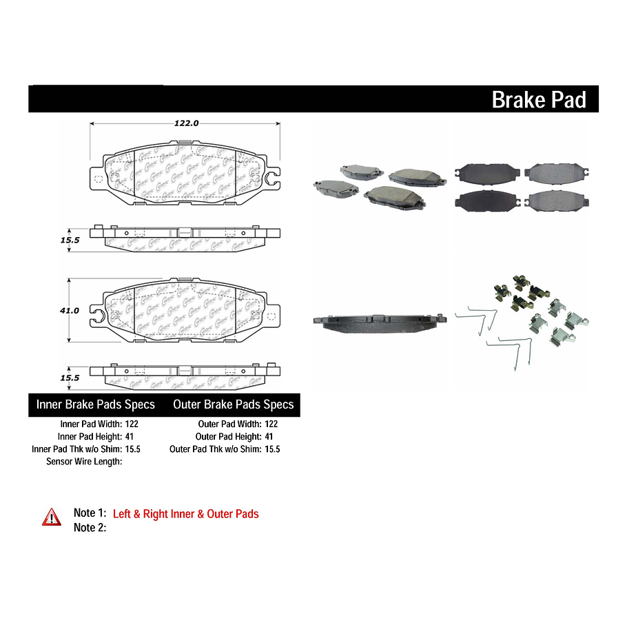 Pastillas Freno POSIQUIET 105.06130 1