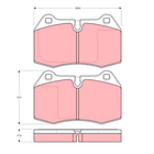 Pastillas Freno FERODO FDB998 1