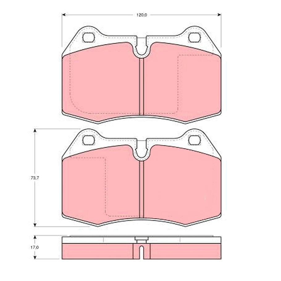 Pastillas Freno FERODO FDB998 2