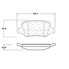 Pastillas Freno CENTRIC 300.13580 4