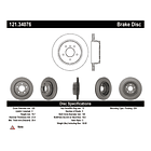 Disco Freno C-TEK 121.34076 2