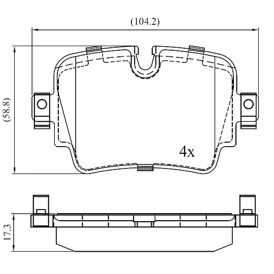 Pastillas Freno COMLINE CBP02454