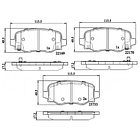 Pastillas Freno COMLINE CBP32303 1