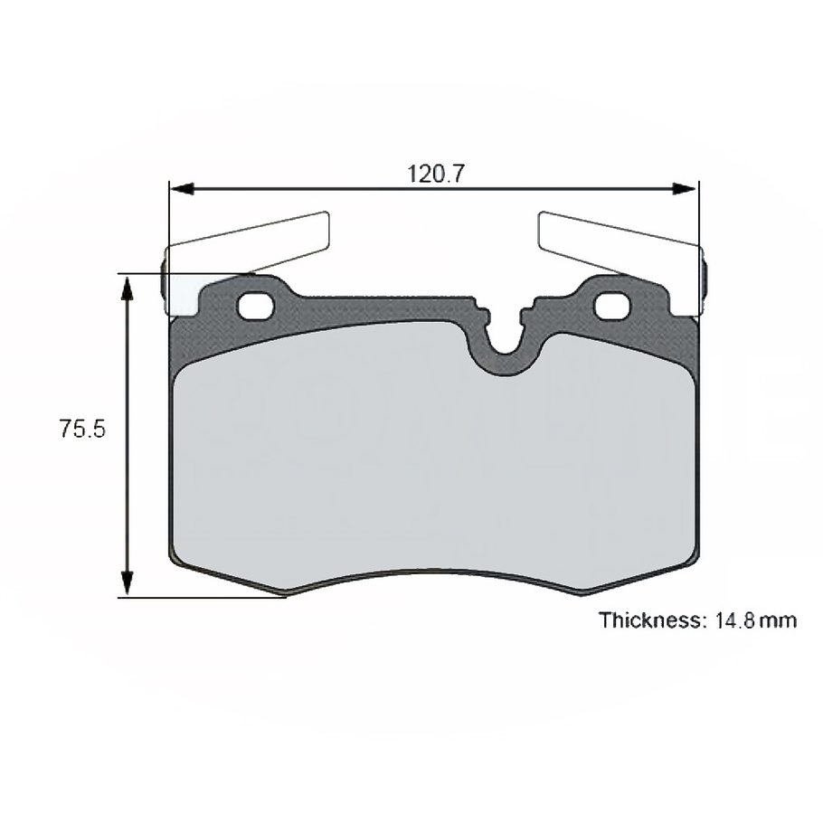 Pastillas Freno COMLINE CBP02109 2