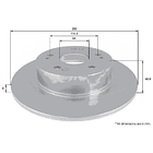 Disco Freno MOTAQUIP LVBD1520 2