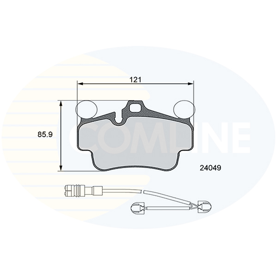 Pastillas Freno COMLINE CBP26127 3