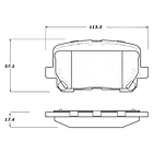 Pastillas Freno POSIQUIET 104.17660 1