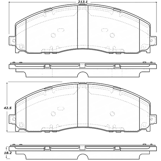 Pastillas Freno POWERSTOP 17-1680