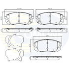 Pastillas Freno COMLINE CBP32529 4