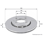 Disco Freno ALLIED NIPPON AND6204 1