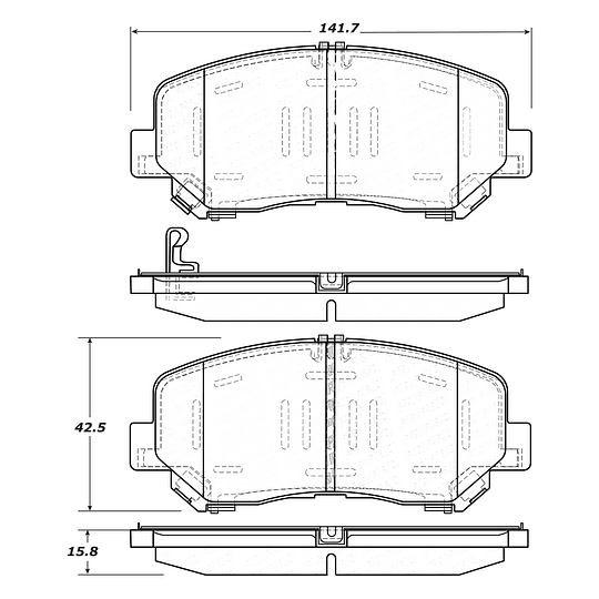 Pastillas Freno POWERSTOP 17-1623