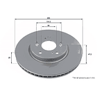 Disco Freno COMLINE ADC4012V 2