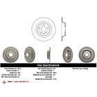 Disco Freno Ford Fusion 2013-2020 Trasero 4