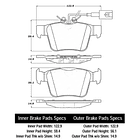 Pastillas Freno Alfa Romeo Giulia 2016-2023 Trasero 4