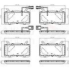 Pastillas Freno Alfa Romeo Giulia 2016-2023 Delantero 4