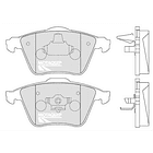 Pastillas Freno Volvo C70 Convertible 2006-2013 Delantero 4