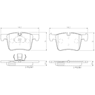 Pastillas Freno BMW 220i 2014-2021 Delantero 3