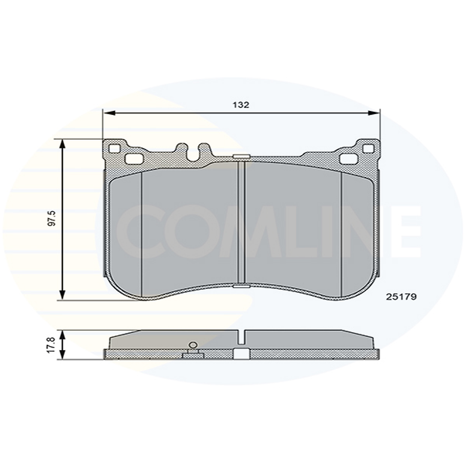 Pastillas Freno Mercedes Benz S560 2014-2021 Delantero 3