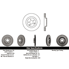 Disco Freno Mercedes Benz CLK350 2003-2010 Delantero 3