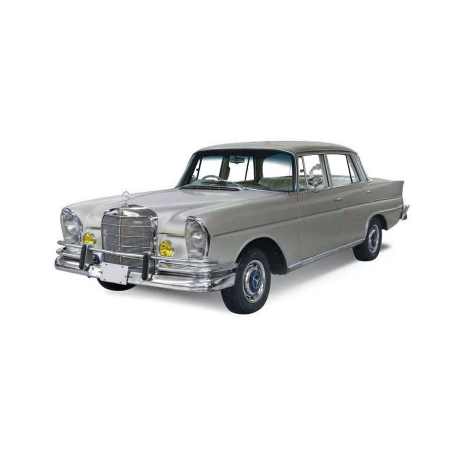 Pastillas Freno Mercedes Benz 230 SE 1965-1968 Delantero 1