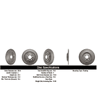 Disco Freno Jeep Cherokee 2014-2023 Trasero 3