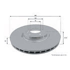 Disco Freno Land Rover Defender 2020-2023 Delantero 2