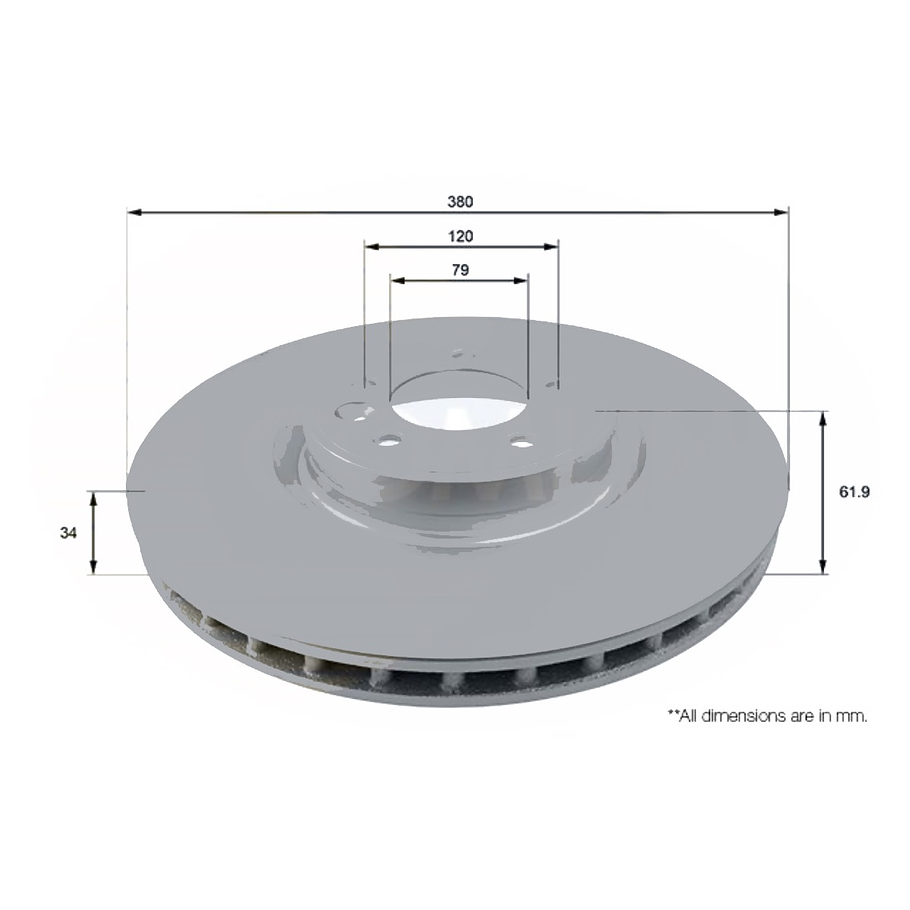 Disco Freno Land Rover Defender 2020-2023 Delantero 2
