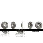 Disco Freno Mercedes Benz GLE350 2012-2019 Trasero 3