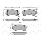 Pastillas Freno Ford Fusion 2006-2009 Delantero 4