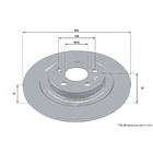 Disco Freno Volvo XC40 2018-2023 Trasero 3