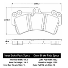 Pastillas Freno Porsche Cayenne 2003-2010 Delantero 3