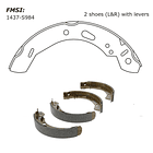 Balata Freno Ford Fiesta 2009-2019 Trasero 3