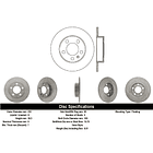 Disco Freno Volkswagen Bora Variant 1999-2005 Trasero 3