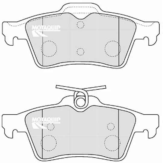 Pastillas Freno Saturn Sky 2007-2010 Trasero