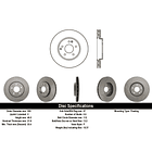 Disco Freno Mercedes Benz C280 2001-2007 Delantero 4