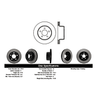 Disco Freno Jeep Wrangler 1987-1996 Delantero 3